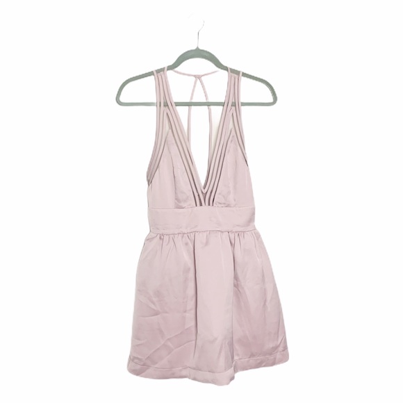 2/$50 NWT NBD Lucas Mini Dress Mauve Fit and Flare - Picture 2 of 7